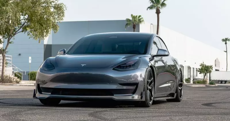 Installing a Front Lip on Your Tesla Model 3